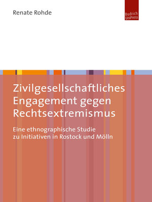 cover image of Zivilgesellschaftliches Engagement gegen Rechtsextremismus